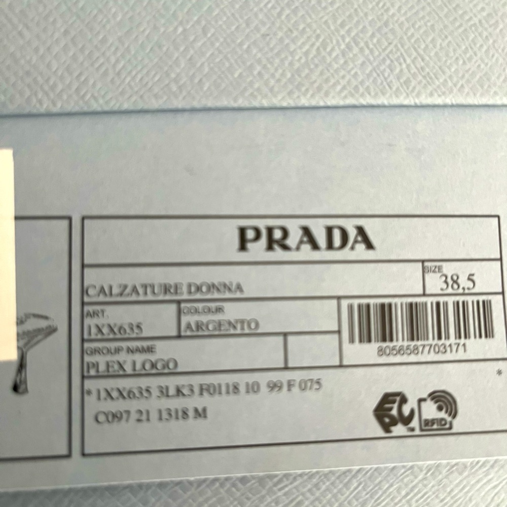 EUC PRADA PLEX SANDALS - Picture 4 of 4